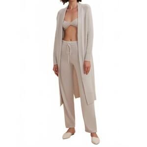 NEW W. CASHMERE vicia cashmere bralette in fog
